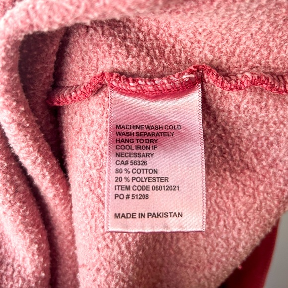 vintage red santa monica sweatshirt from california - Picture 5 of 5